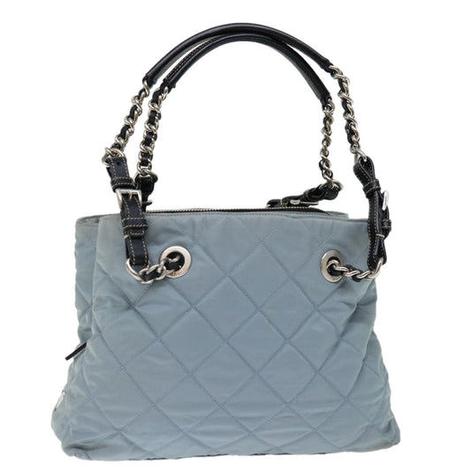 PRADA Shoulder Bag Nylon Blue  bs13564