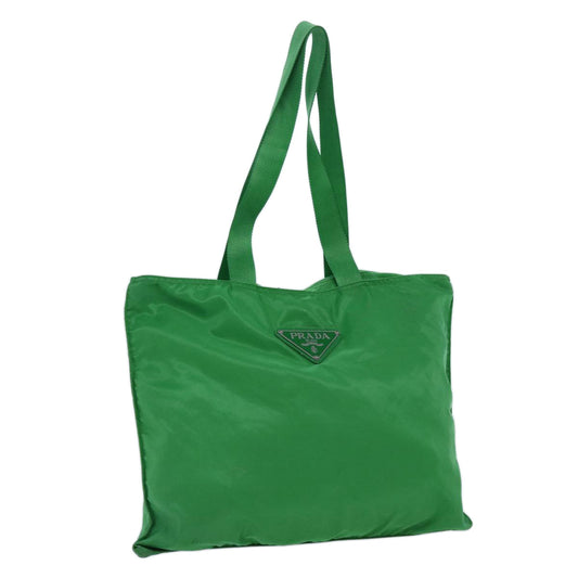 PRADA Tote Bag Nylon Green  bs13648