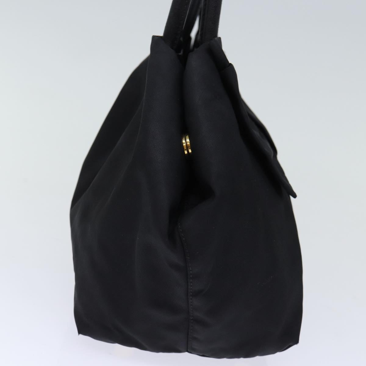 PRADA Hand Bag Nylon Black  bs13723