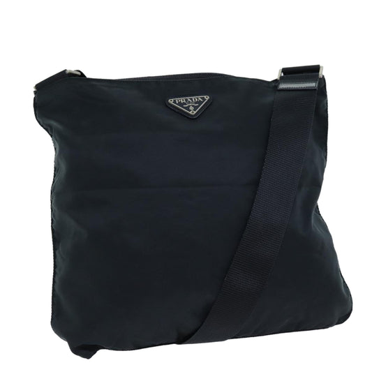 PRADA Shoulder Bag Nylon Black  bs13949