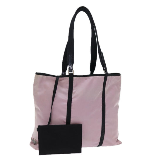 PRADA Tote Bag Nylon Pink  bs14170
