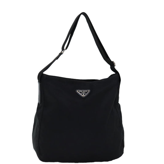 PRADA Shoulder Bag Nylon Black  bs14172
