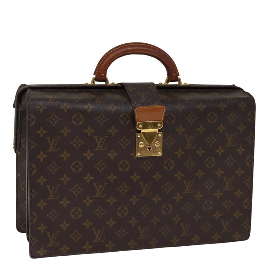 LOUIS VUITTON Monogram Serviette Fermoir Business Bag M53305 LV bs14227
