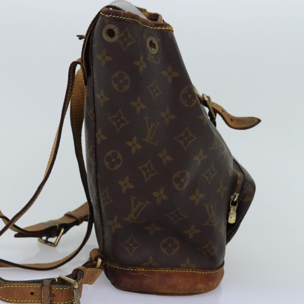 LOUIS VUITTON Monogram Montsouris MM Backpack M51136 LV bs14264