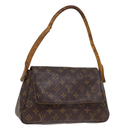 LOUIS VUITTON Monogram Mini Looping Shoulder Bag M51147 LV bs14355