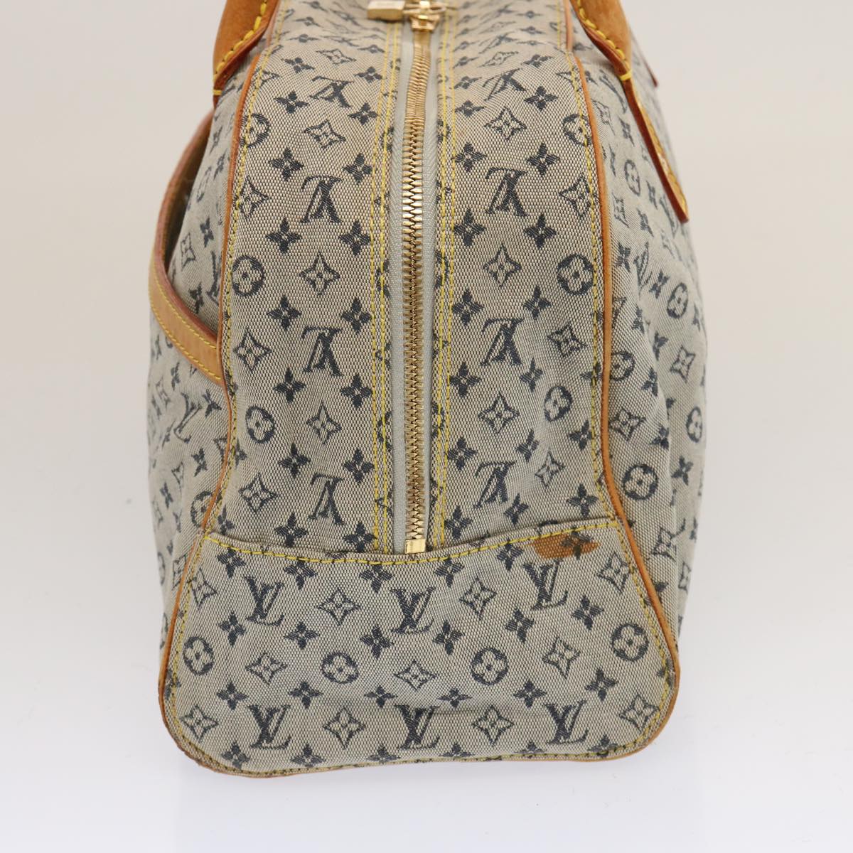 LOUIS VUITTON Monogram mini Marie Hand Bag Blue M92003 LV bs14361