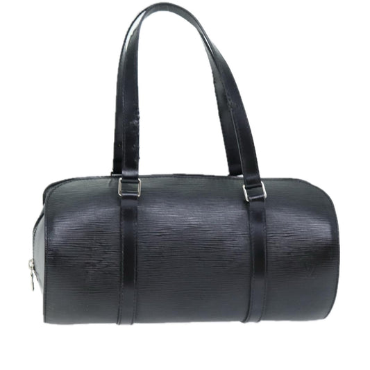 LOUIS VUITTON Epi Soufflot Hand Bag Black M52222 LV bs14363