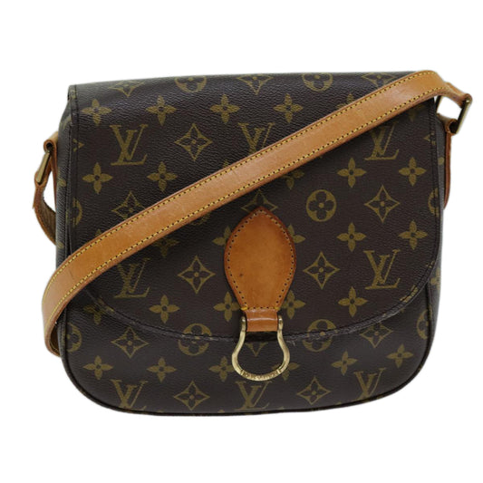 LOUIS VUITTON Monogram Saint Cloud GM Shoulder Bag M51242 LV bs14416
