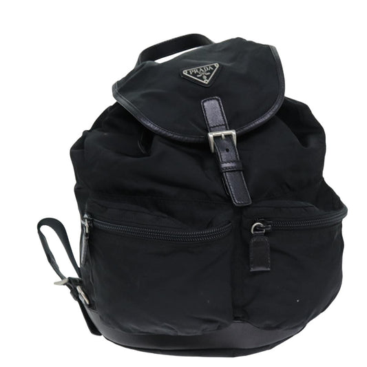 PRADA Backpack Nylon Black  bs14466
