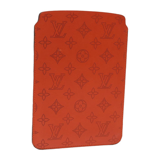 LOUIS VUITTON Mahina iPad Mini Soft Case iPad Case Orange LV bs14632