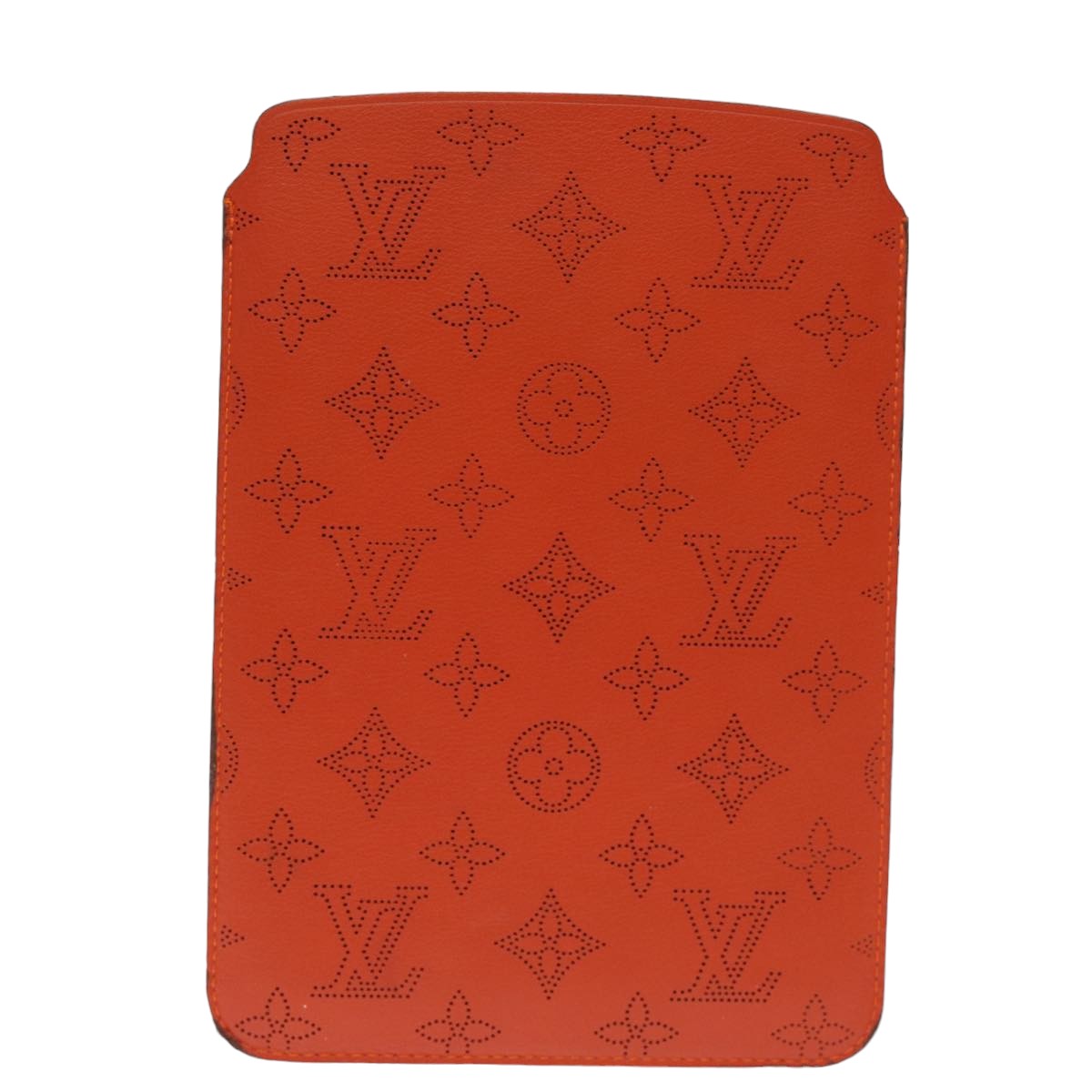 LOUIS VUITTON Mahina iPad Mini Soft Case iPad Case Orange LV bs14632