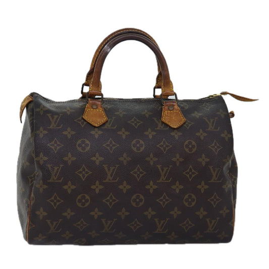 LOUIS VUITTON Monogram Speedy 30 Hand Bag M41526 LV bs14664