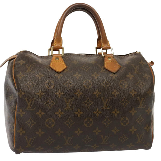 LOUIS VUITTON Monogram Speedy 30 Hand Bag M41526 LV bs14665