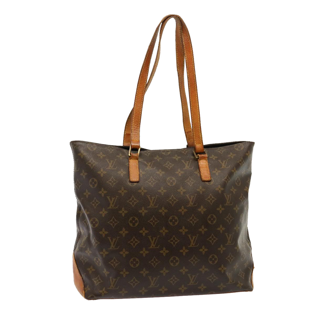 LOUIS VUITTON Monogram Cabas Mezzo Tote Bag M51151 LV bs14671