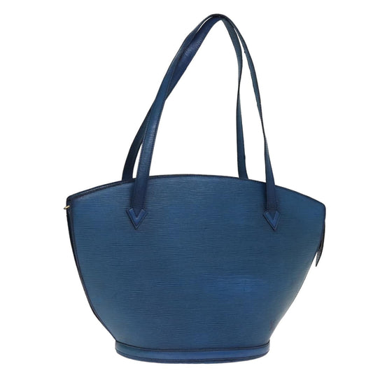 LOUIS VUITTON Epi Saint Jacques Shopping Shoulder Bag Blue M52275 bs14673