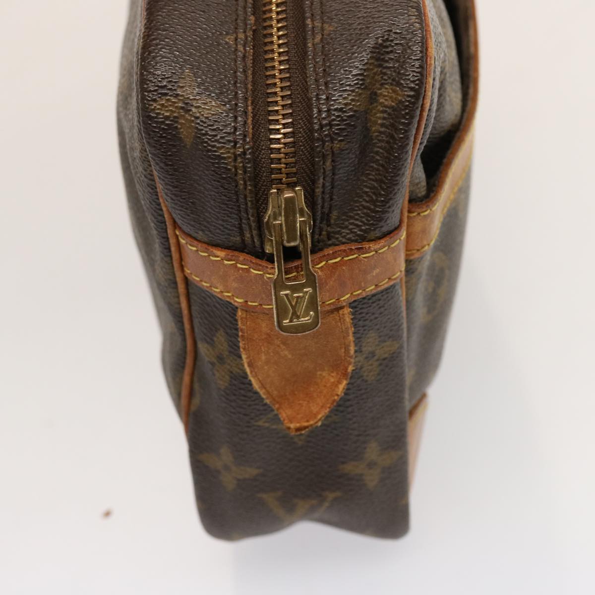 LOUIS VUITTON Monogram Compiegne 28 Clutch Bag M51845 LV bs14701