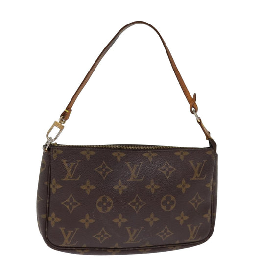 LOUIS VUITTON Monogram Pochette Accessoires Pouch M51980 LV bs14703