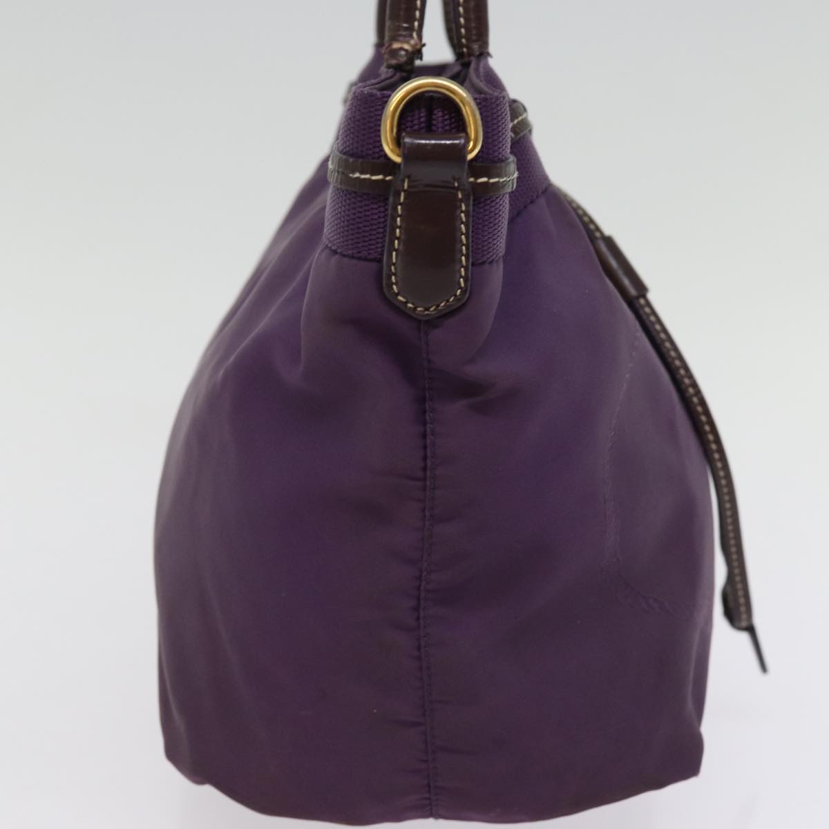 PRADA Tote Bag Nylon Purple  bs14765