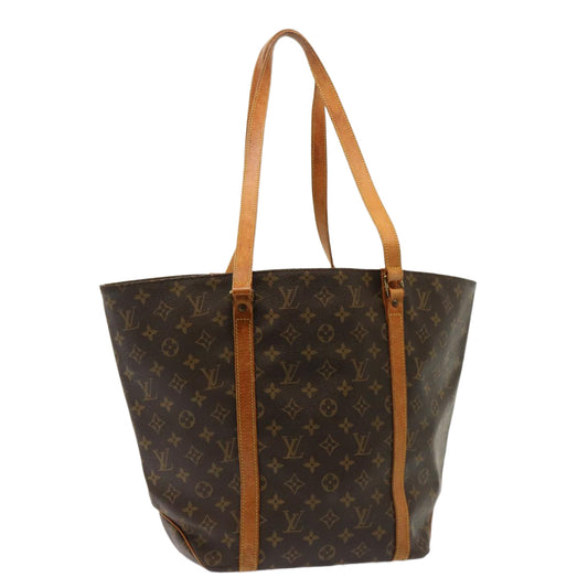 LOUIS VUITTON Monogram Sac Shopping Tote Bag M51108 LV bs14775