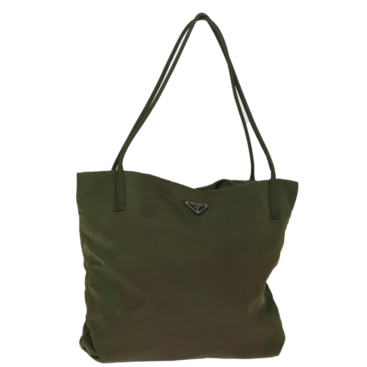 PRADA Shoulder Bag Nylon Green  bs14785