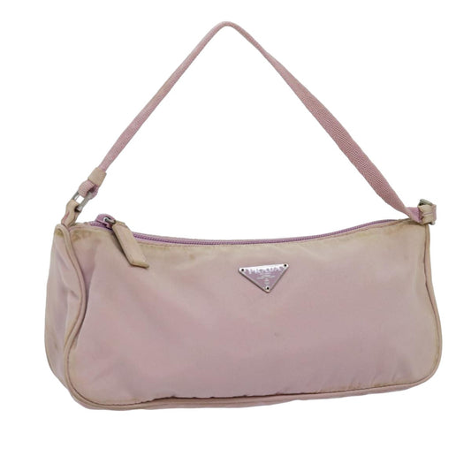 PRADA Accessory Pouch Nylon Pink  bs14799