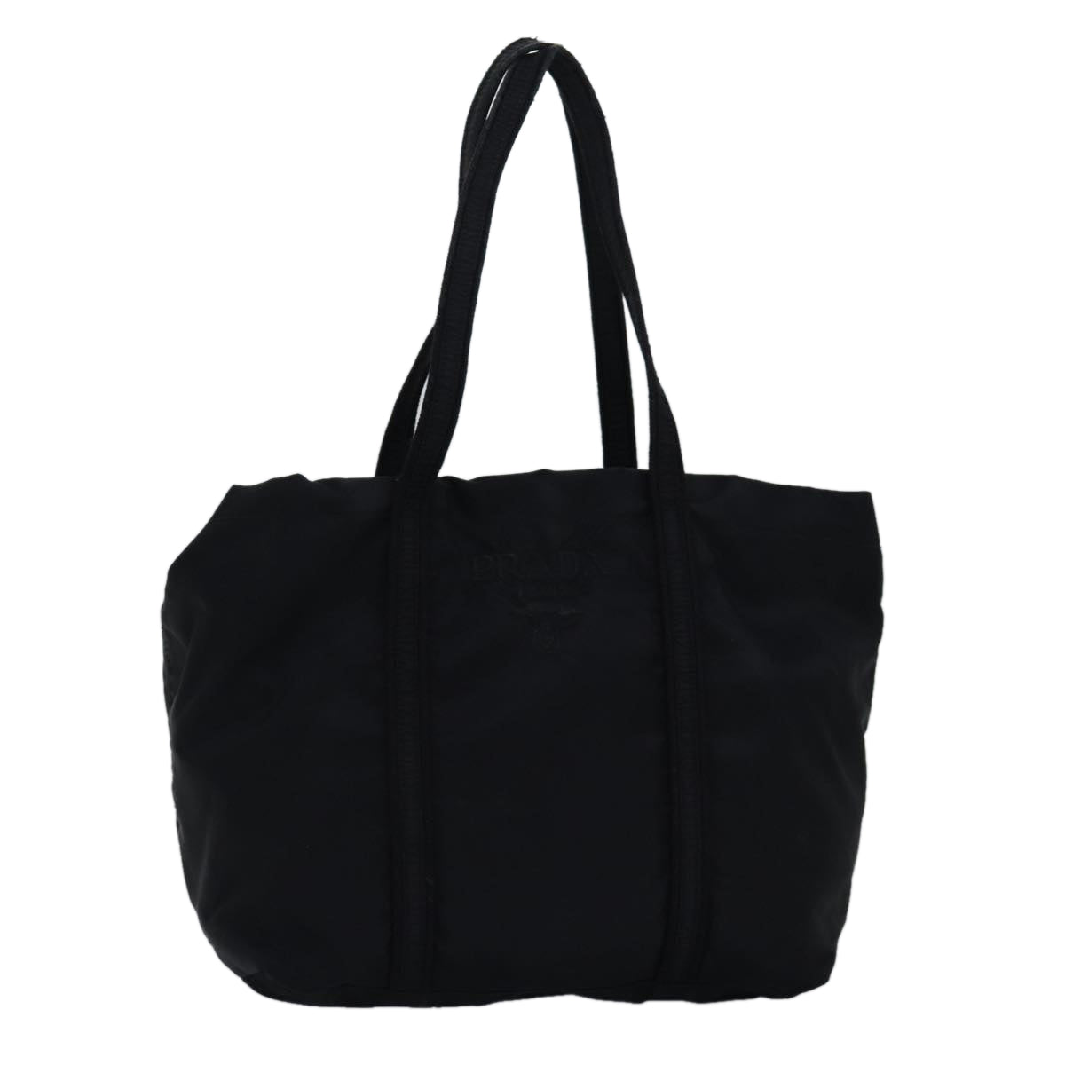 PRADA Tote Bag Nylon Black  bs14903