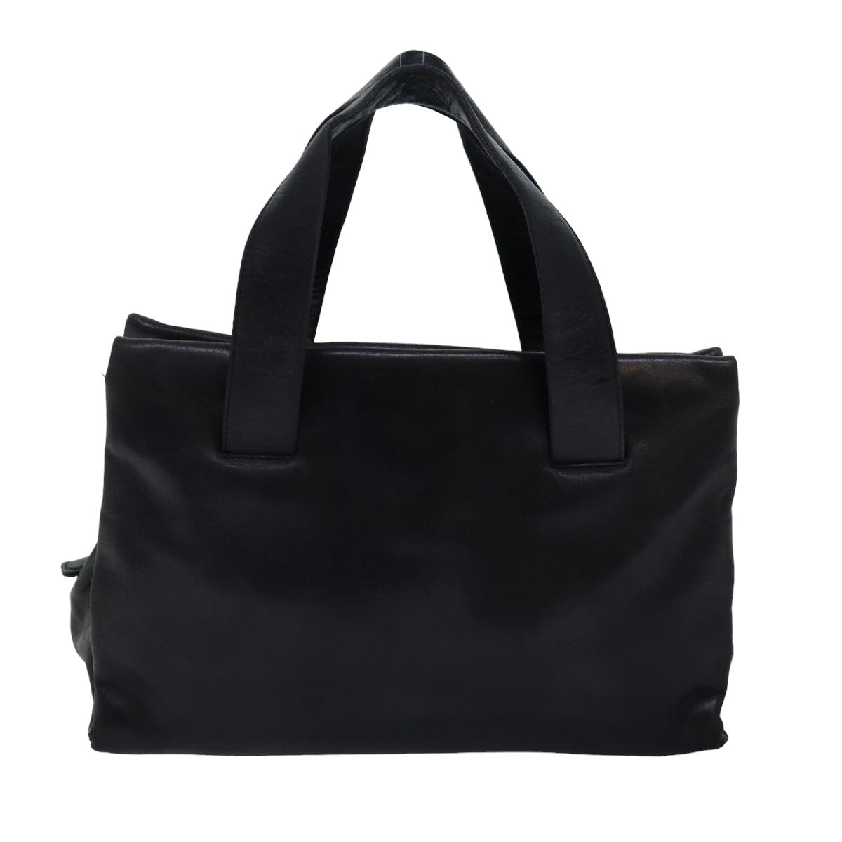 PRADA Hand Bag Leather Black  bs15038