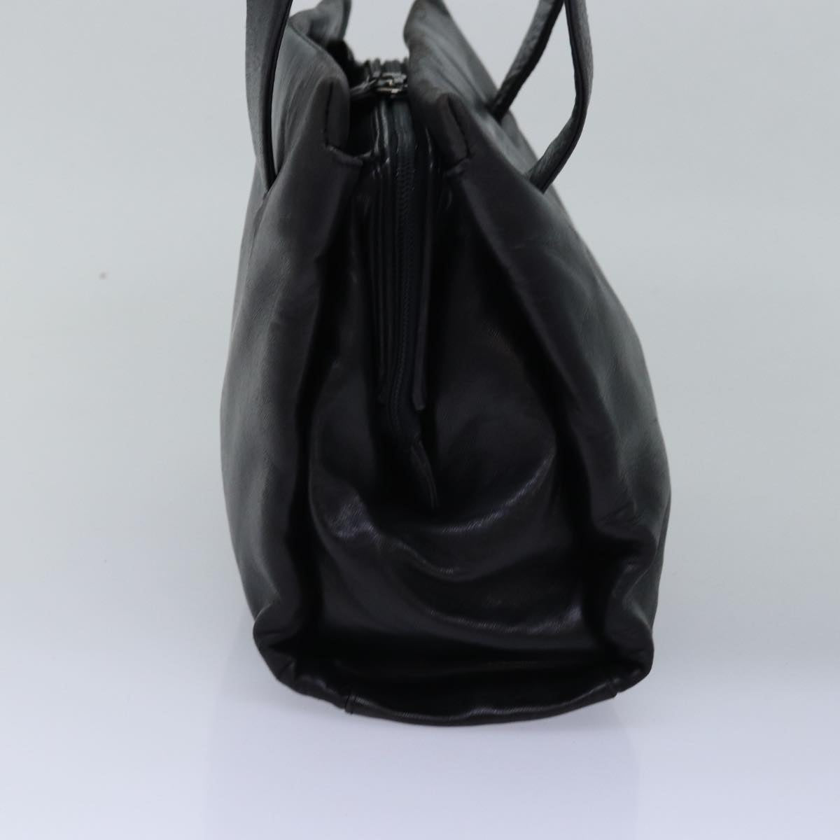 PRADA Hand Bag Leather Black  bs15038