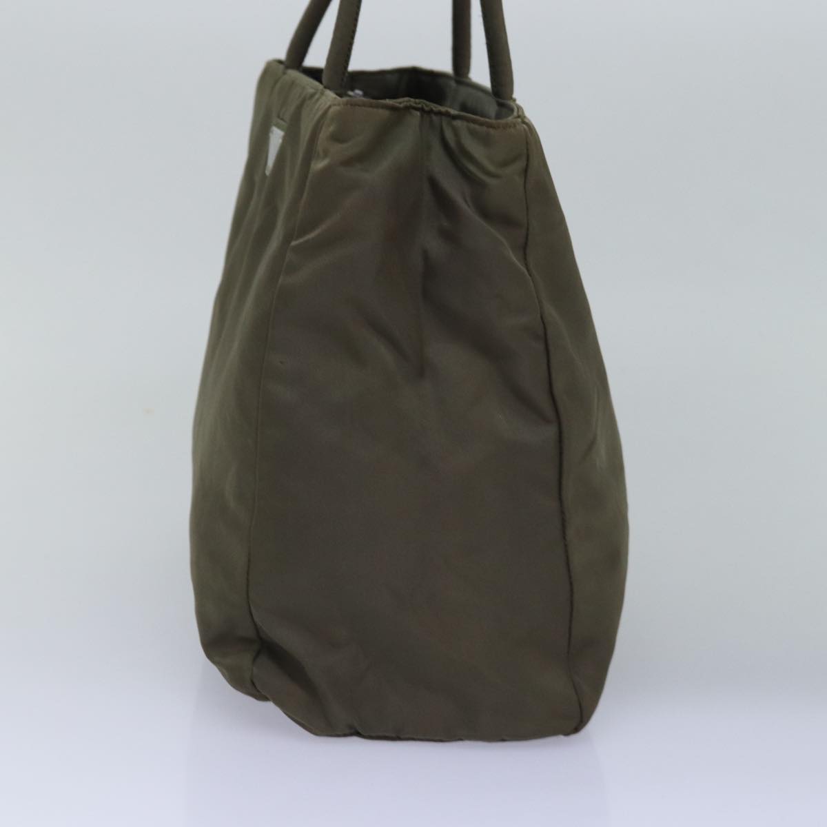 PRADA Hand Bag Nylon Khaki  bs15044