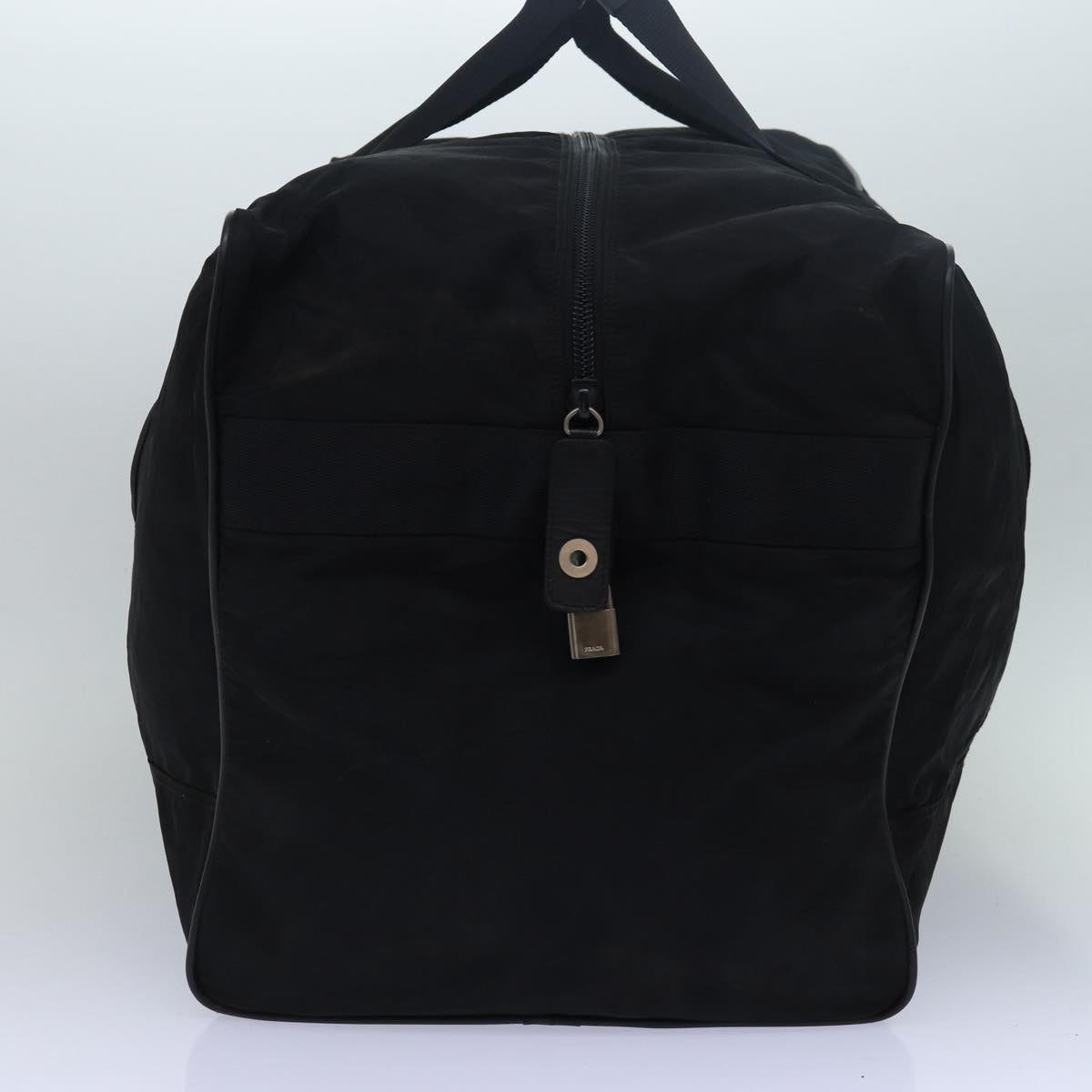 PRADA Boston Bag Enamel 2way Black  bs15045
