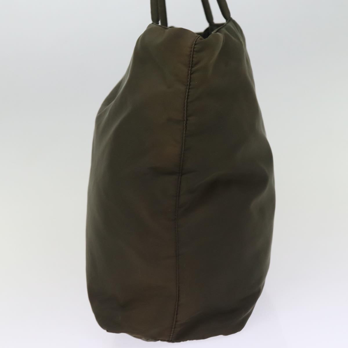 PRADA Tote Bag Nylon Khaki  bs15063