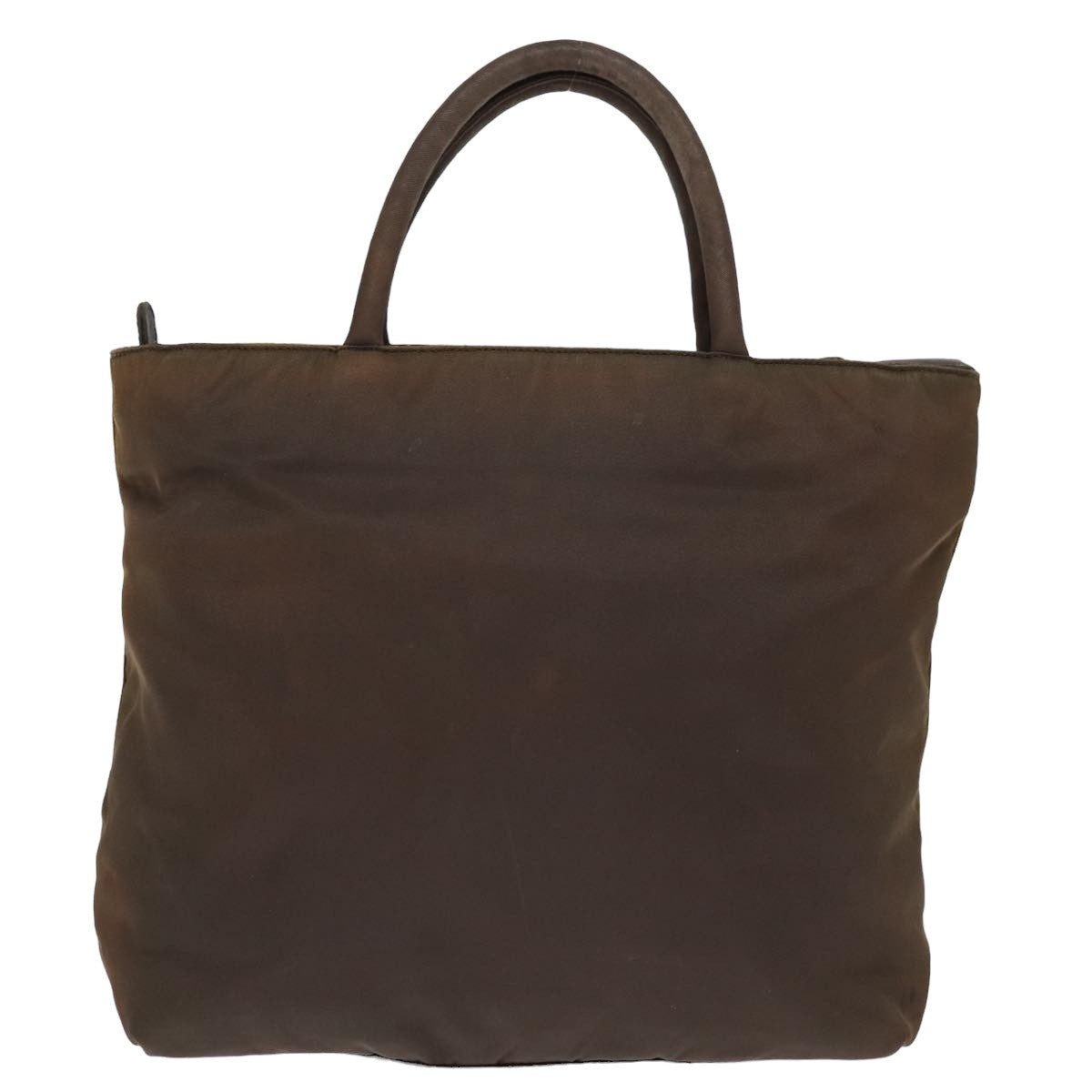 PRADA Hand Bag Nylon Brown  bs15065