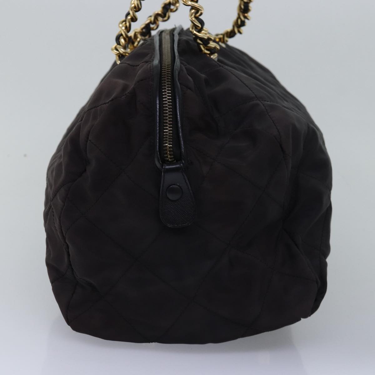PRADA Hand Bag Nylon Black  bs15075