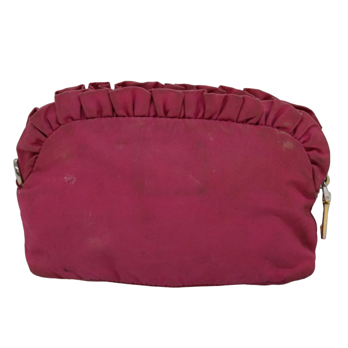 PRADA Pouch Nylon Pink  bs15113