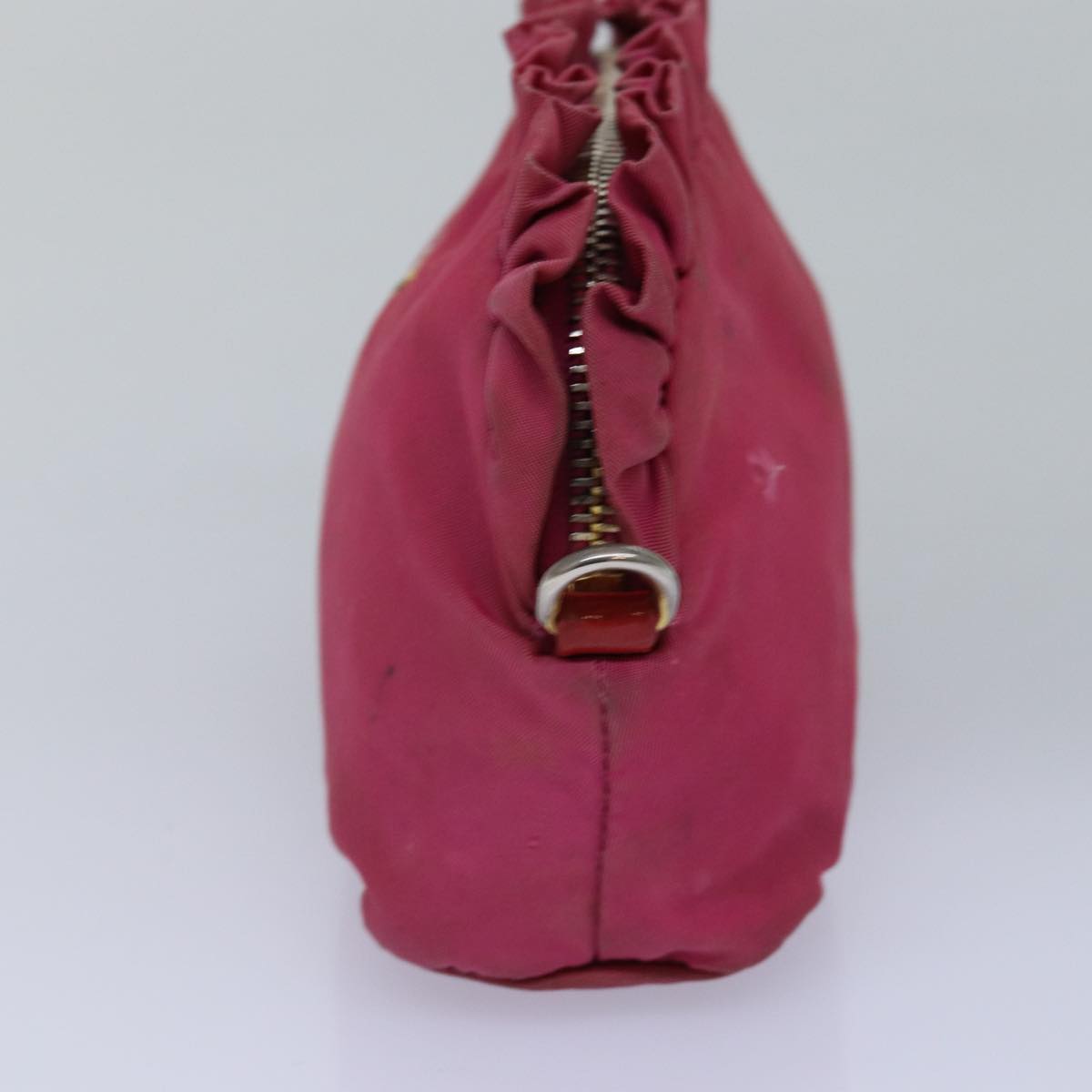 PRADA Pouch Nylon Pink  bs15113