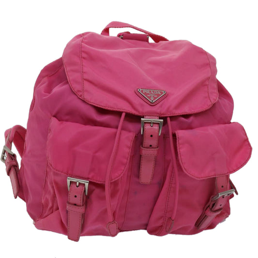 PRADA Shoulder Bag Nylon Pink  bs15167