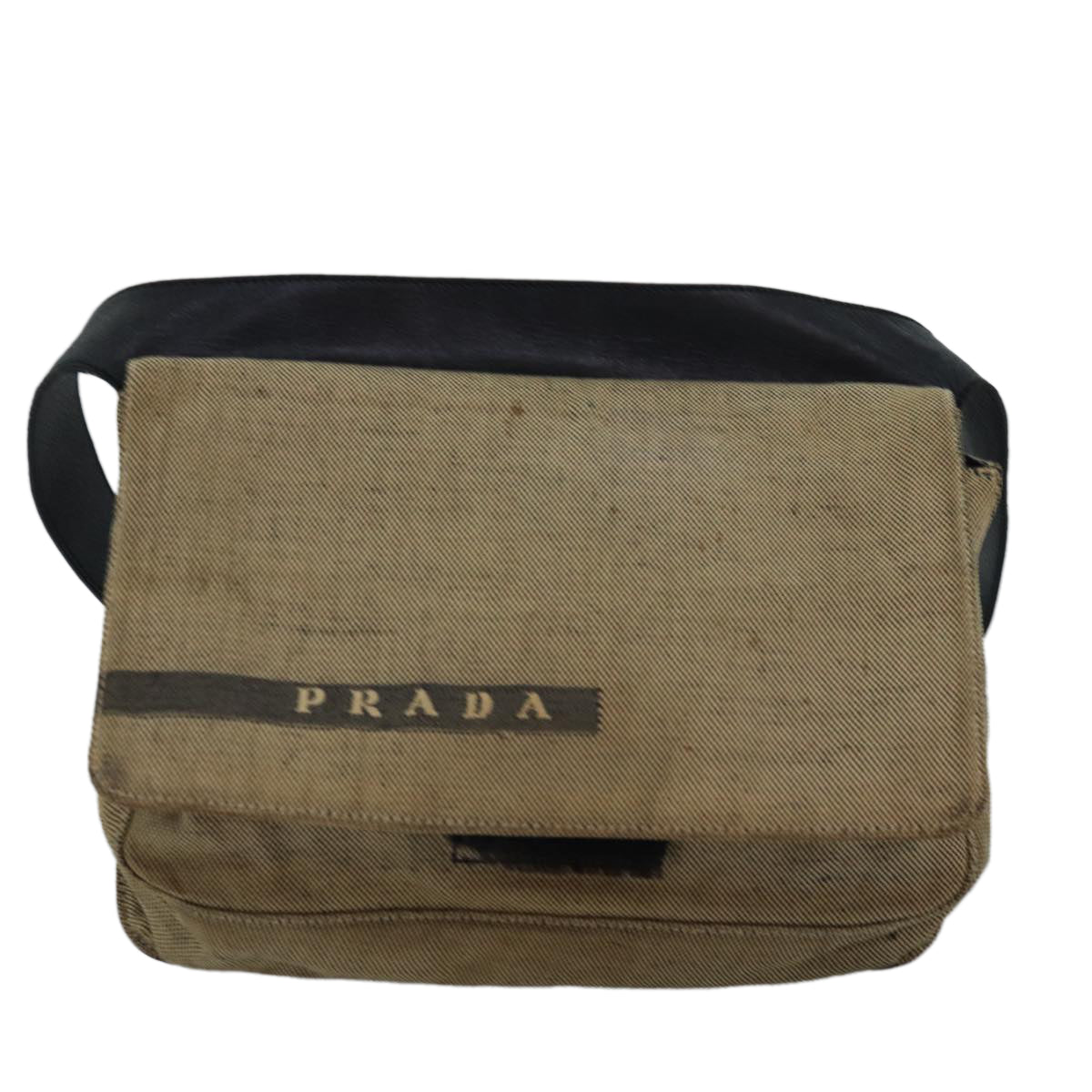 PRADA Waist bag Canvas Beige  bs15210