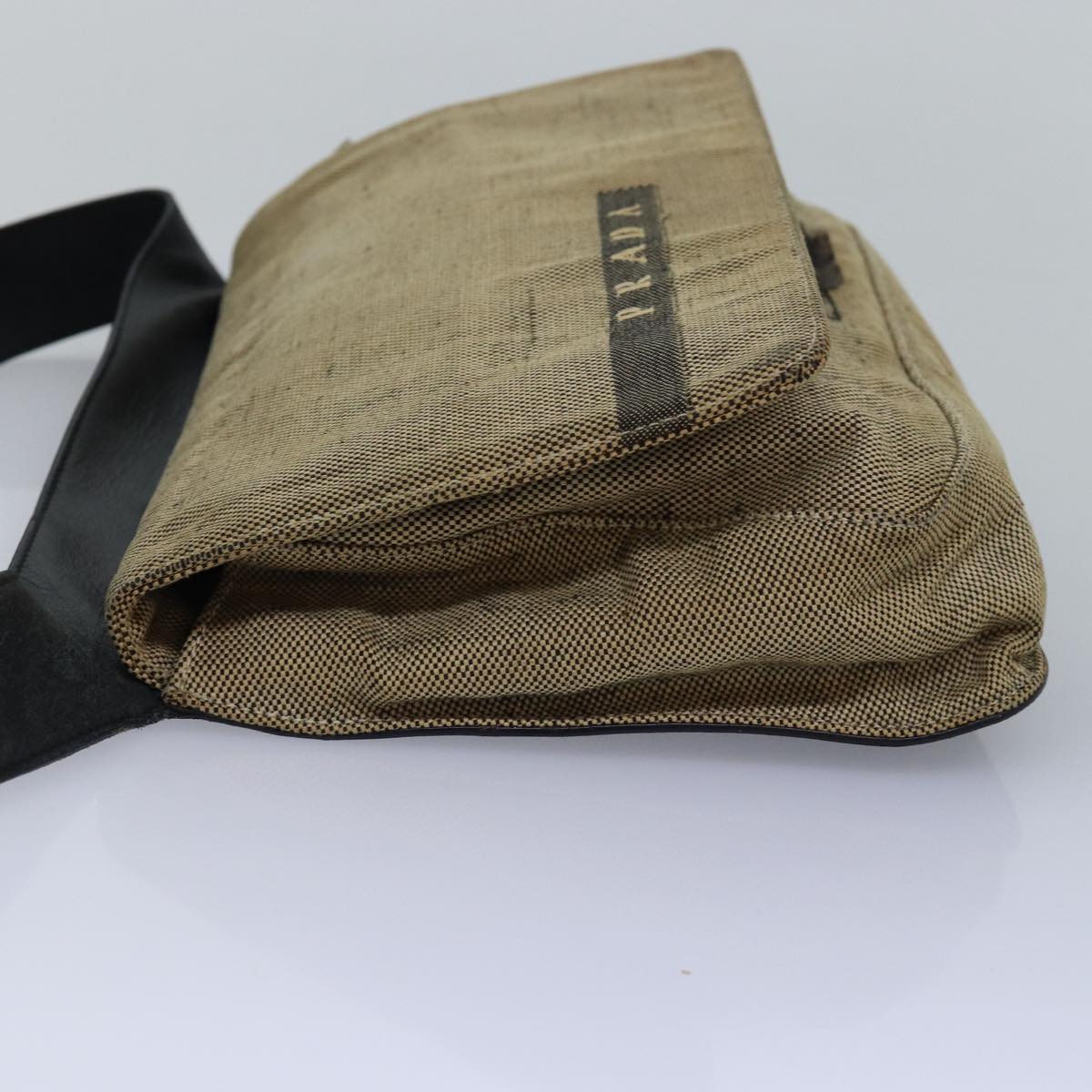 PRADA Waist bag Canvas Beige  bs15210