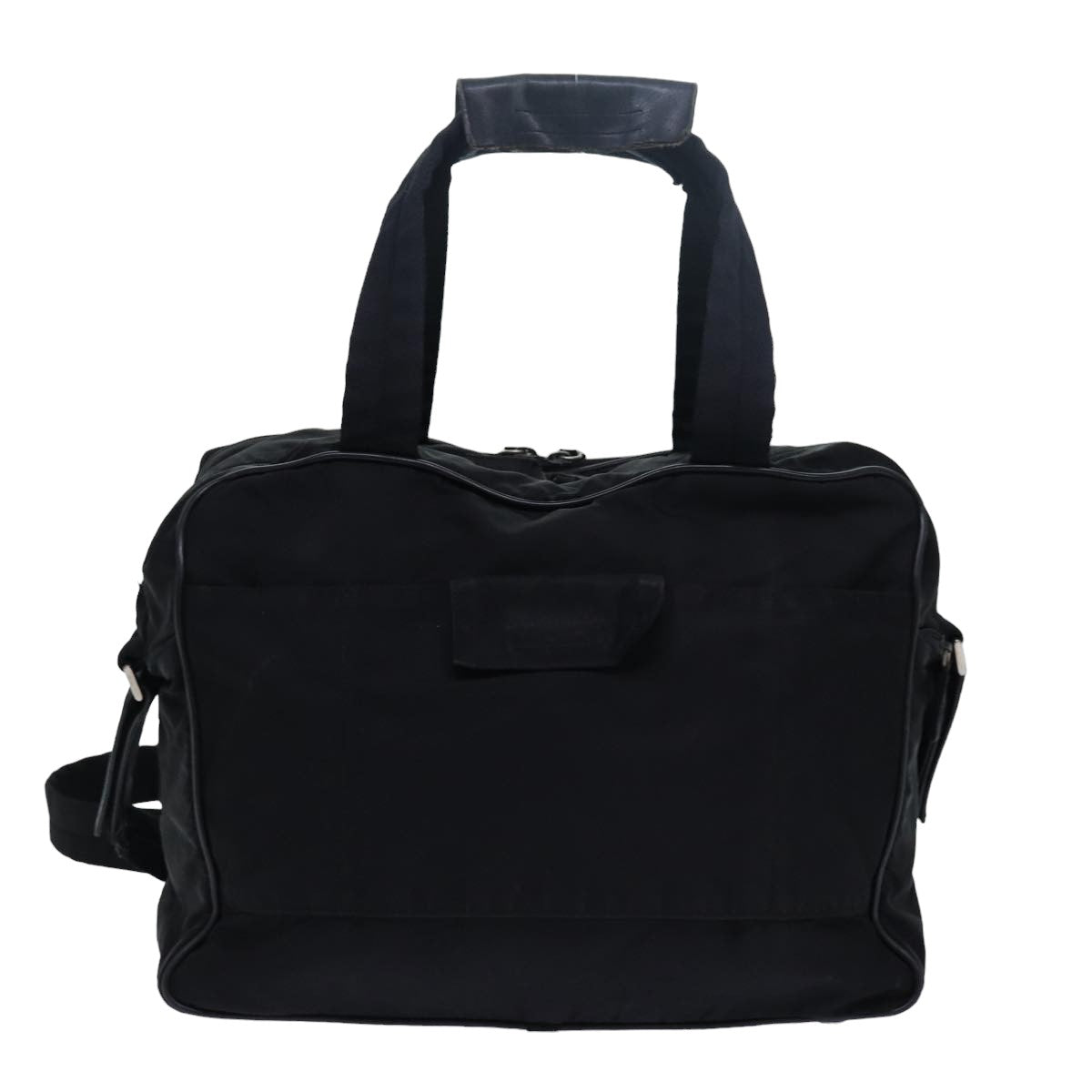 PRADA Hand Bag Nylon Black  bs15269