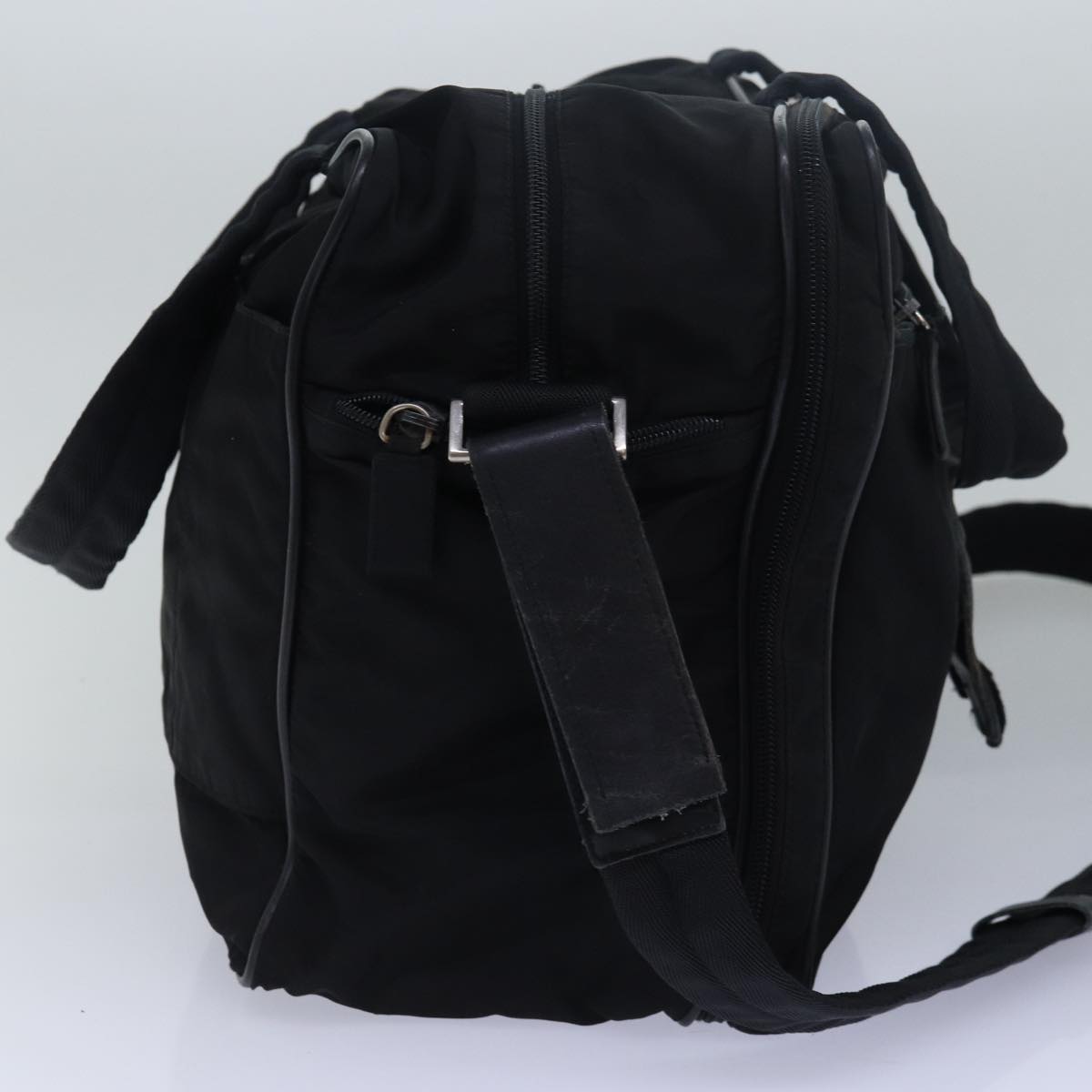 PRADA Hand Bag Nylon Black  bs15269