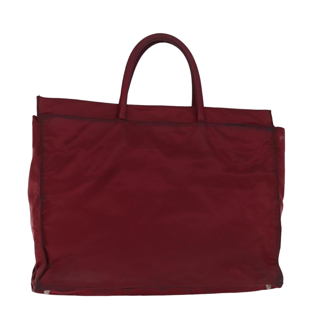 PRADA Hand Bag Nylon Red  bs15270