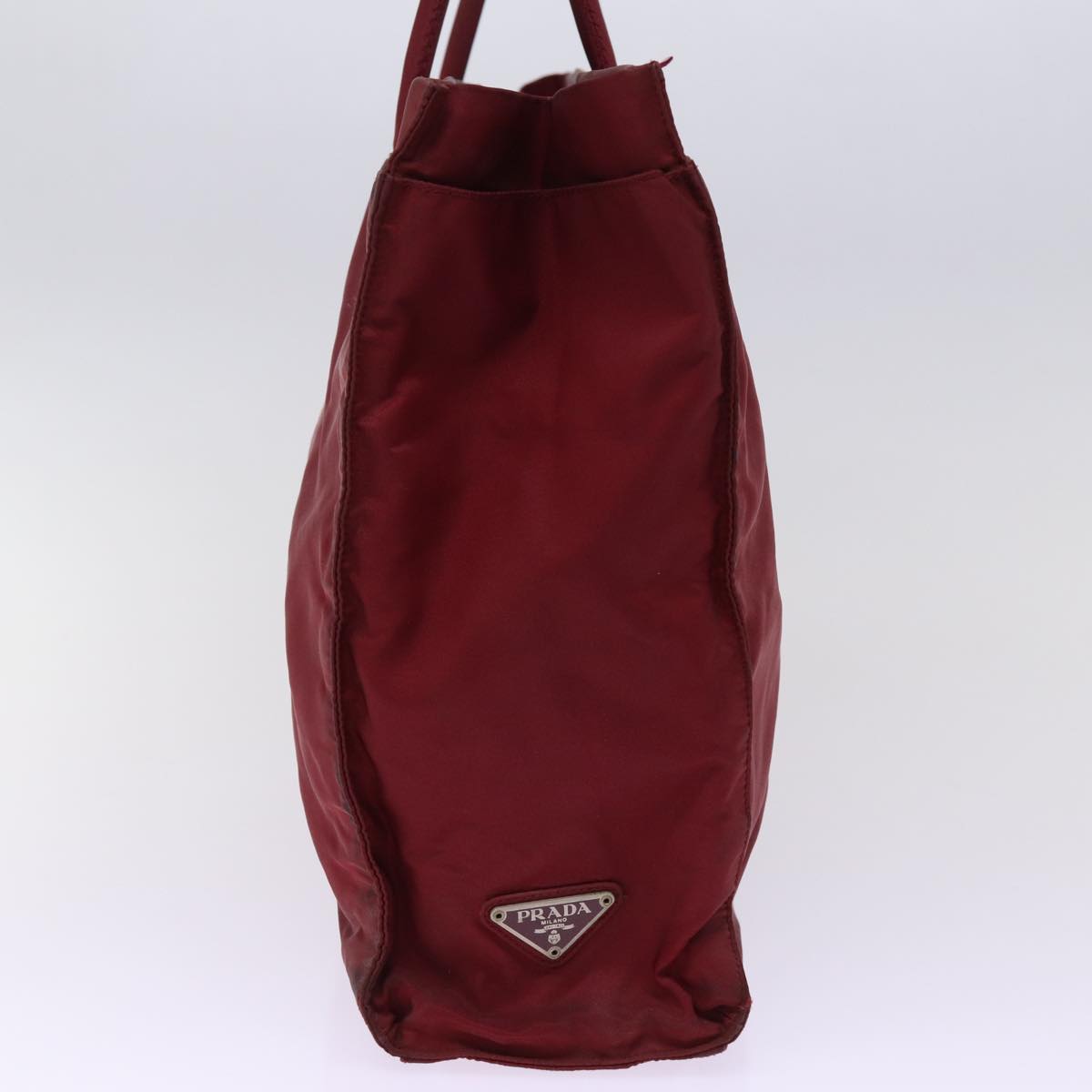 PRADA Hand Bag Nylon Red  bs15270