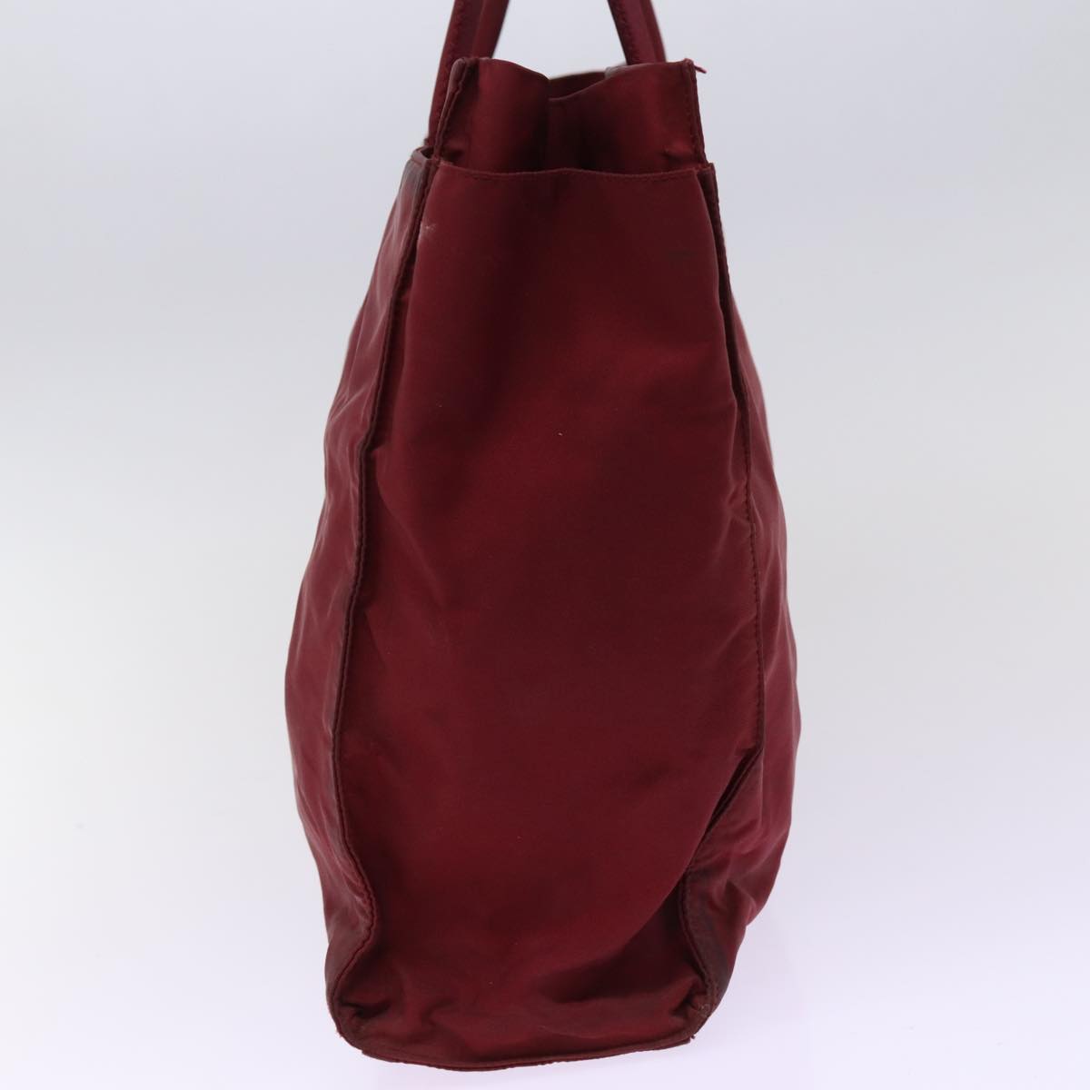 PRADA Hand Bag Nylon Red  bs15270