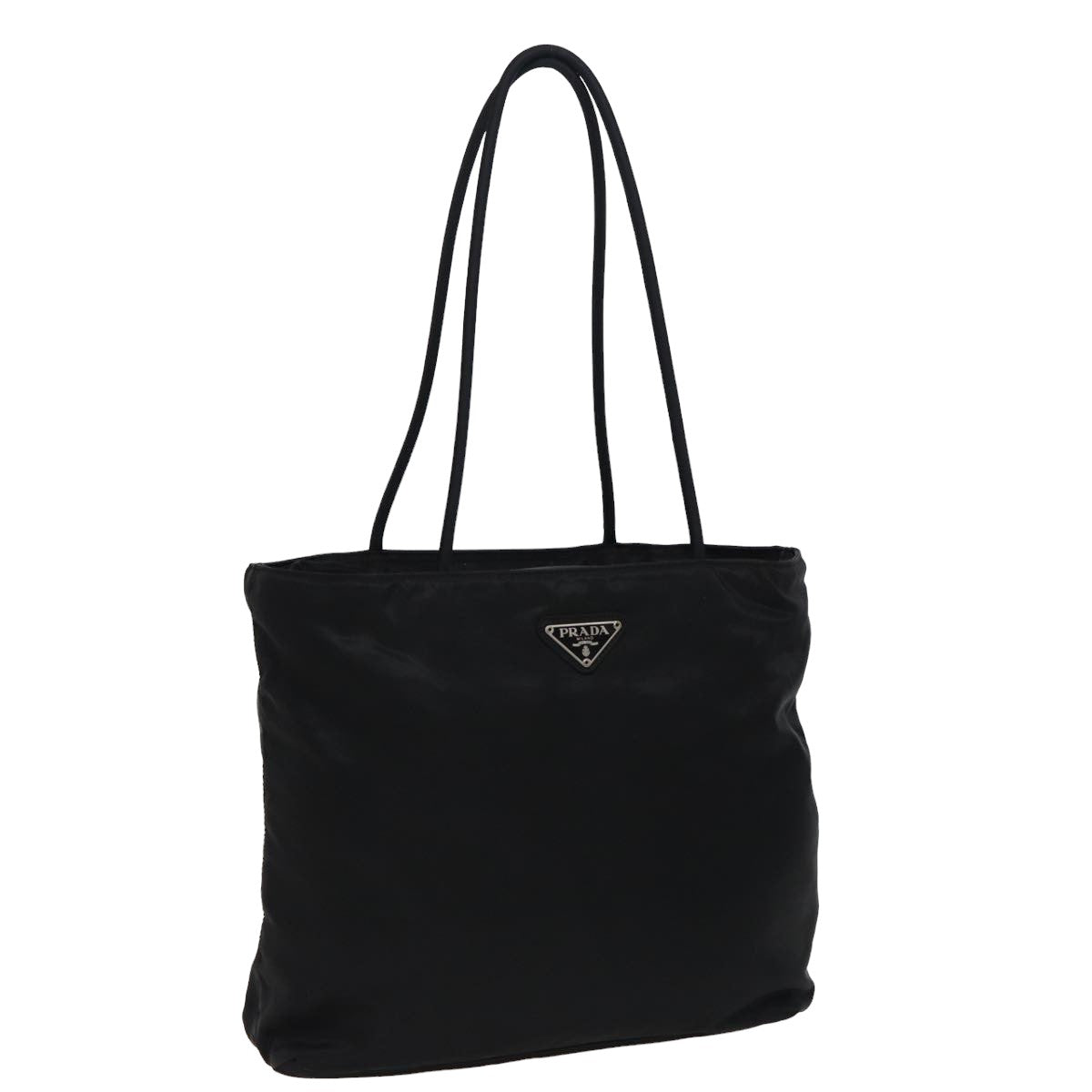 PRADA Tote Bag Nylon Black  bs15377