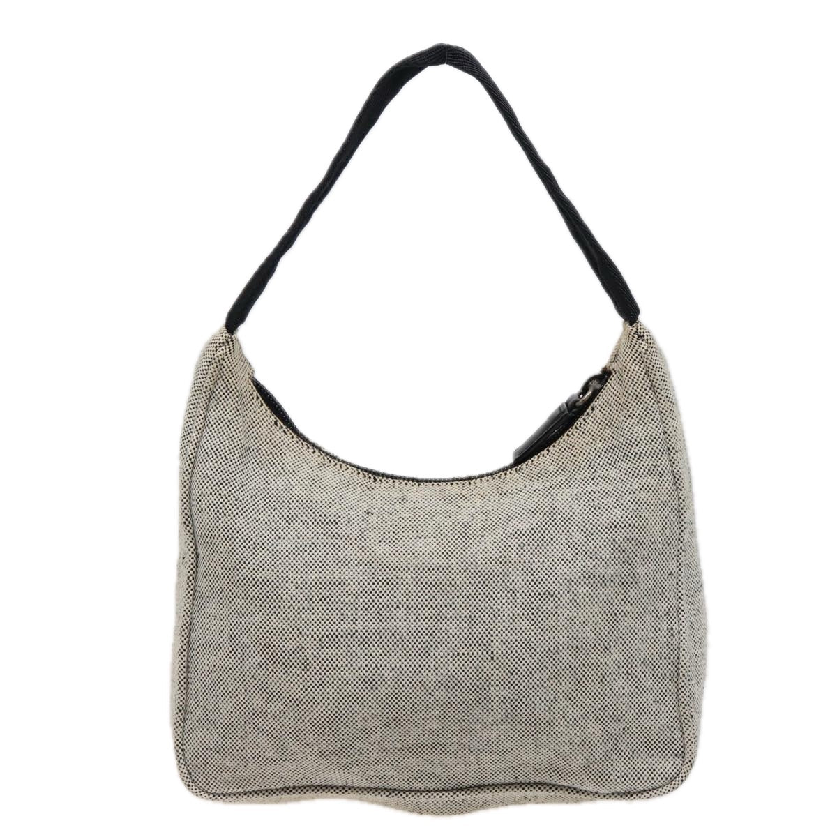 PRADA Sports Hand Bag Canvas Gray  bs15460