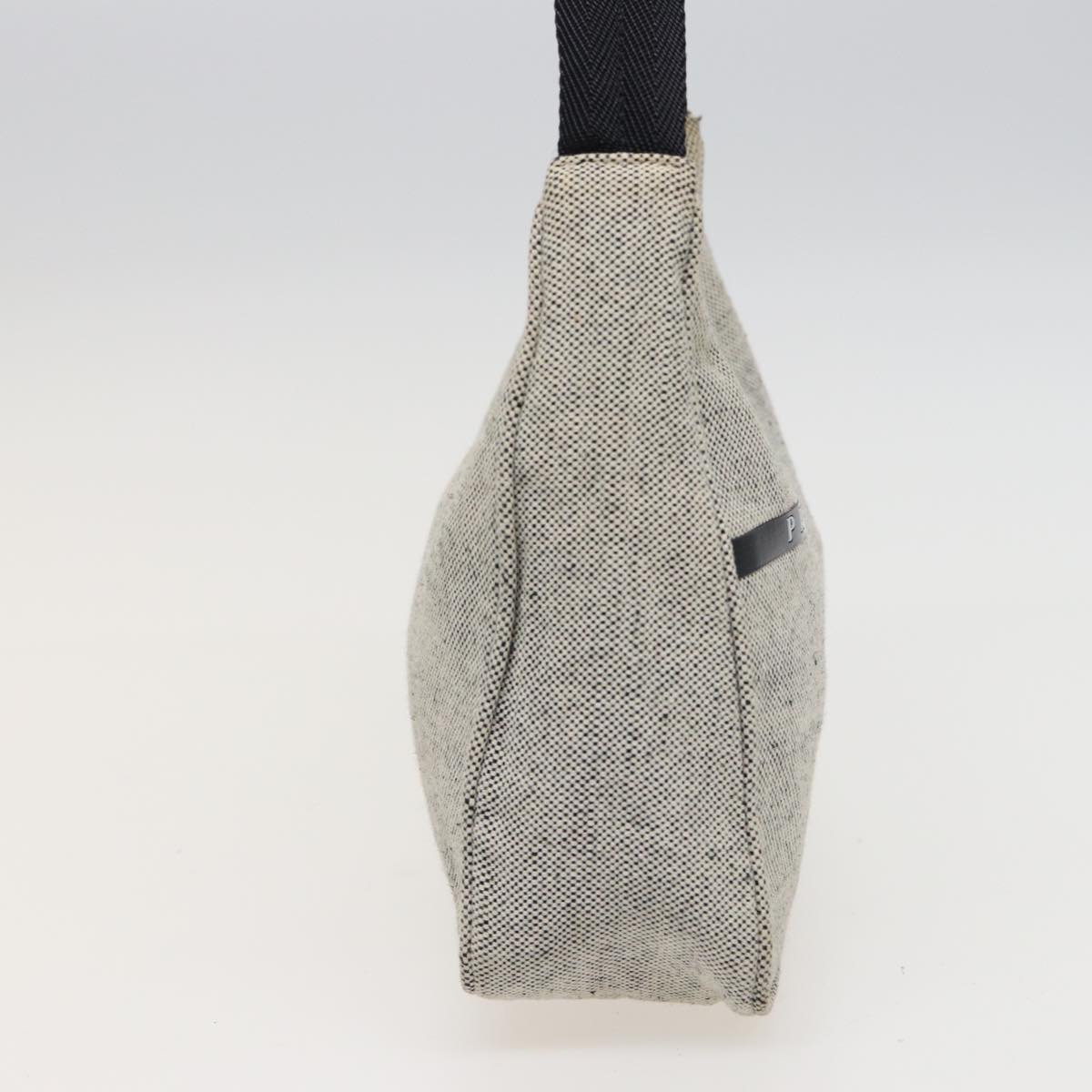 PRADA Sports Hand Bag Canvas Gray  bs15460