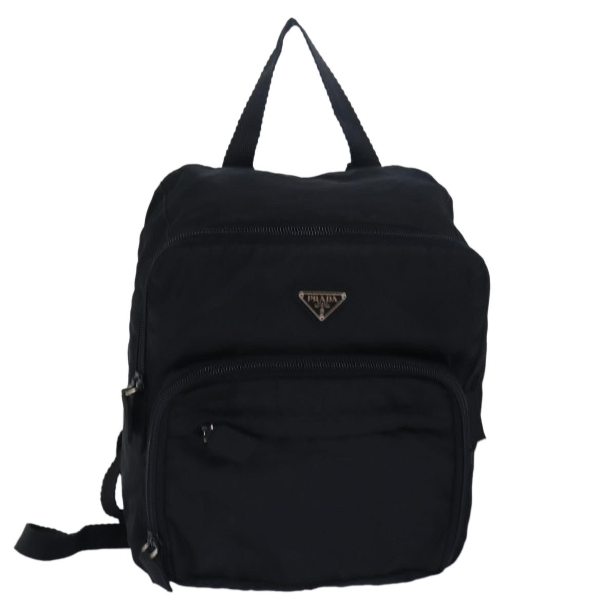 PRADA Hand Bag Nylon Black  bs15485