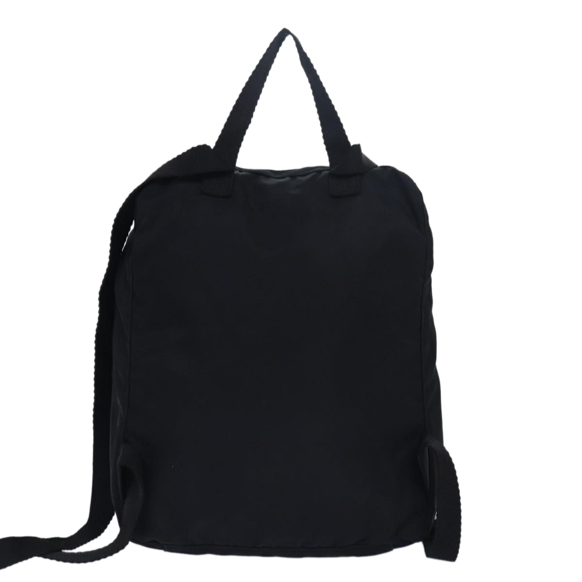 PRADA Hand Bag Nylon Black  bs15485