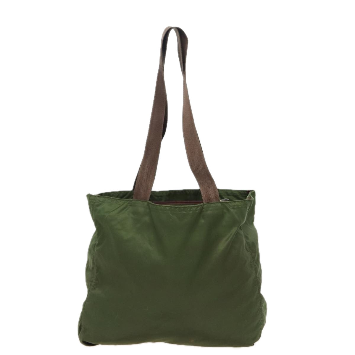 PRADA Tote Bag Nylon Khaki  bs15486