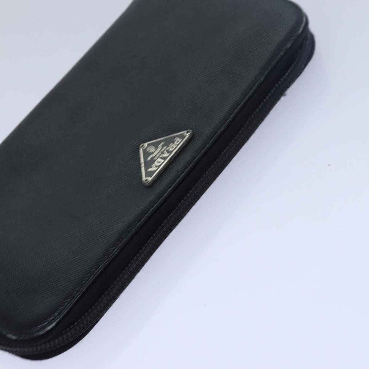 PRADA Key Case Wallet Safiano leather 6Set Brown Black beige  bs15532